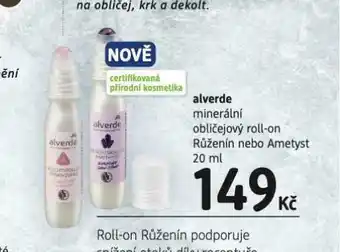 dm drogerie Alverde obličejový roll-on nabídka