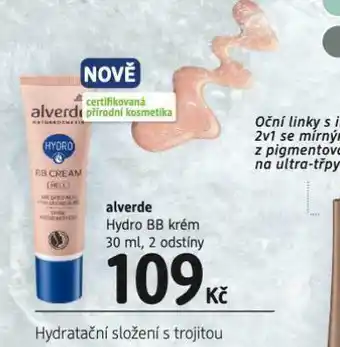 dm drogerie Alverde hydro bb krém nabídka
