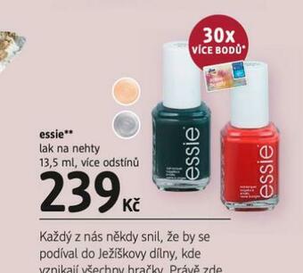 dm drogerie Essie lak na nehty nabídka