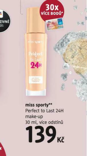 dm drogerie Miss sporty make-up nabídka