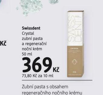 dm drogerie Swissdent zubní pasta nabídka