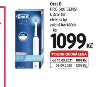 dm drogerie Oral-b elektrický zubní kartáček nabídka