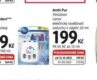 dm drogerie Ambi pur elektrický osvěžovač vzduchu nabídka