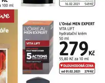 dm drogerie Loreal men expert hydratační krém nabídka