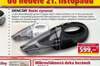 Sencor ruční vysavač