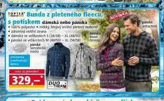 Norma Bunda z pleteného fleecu nabídka