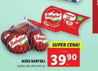 Lidl Mini babybel nabídka