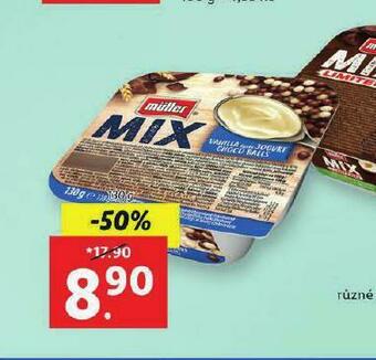 Lidl Müller mix nabídka