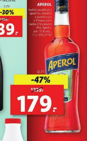 Lidl Aperol nabídka