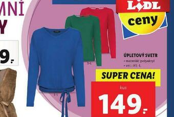 Lidl Úpletový svetr nabídka