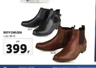 Lidl Boty chelsea nabídka