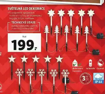 Lidl Světelná dekorace nabídka