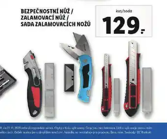 Lidl Bezpečnostní nůž nabídka