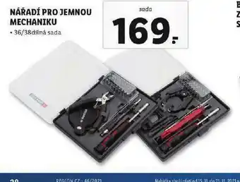 Lidl Nářadí pro jemnou mechaniku nabídka