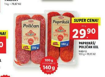 Lidl Paprikáš xxl nabídka