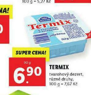 Lidl Termix nabídka