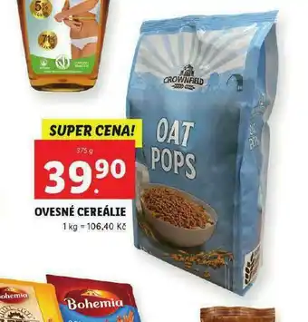Lidl Ovesné cereálie nabídka