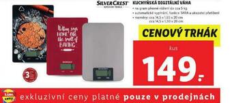 Lidl Kuchyňská digitální váha nabídka