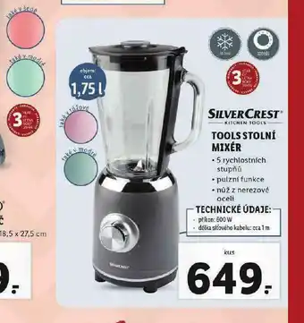 Lidl Tools stolní mixer nabídka