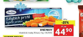 Lidl Rybí prsty nabídka