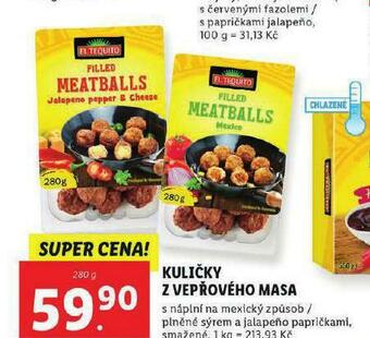 Lidl Kuličky z vepřového masa nabídka
