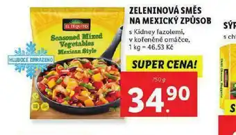 Lidl Zeleninová směs na mexický způsob nabídka