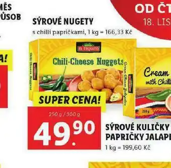 Sýrové nugetky