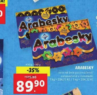Lidl Arabesky nabídka
