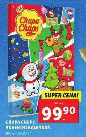 Lidl Chupa chups adventní kalendář nabídka