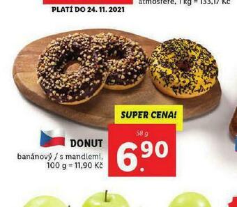 Lidl Donut nabídka