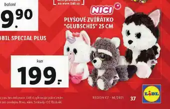 Lidl Plyšové zvířátko 25 cm nabídka