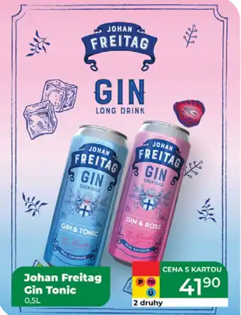Tamda Foods Johan freitag gin tonic nabídka