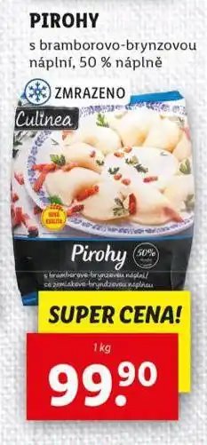 Lidl Pirohy nabídka