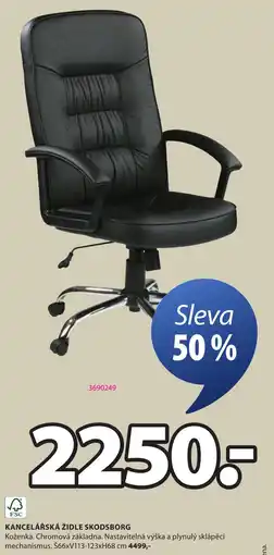 JYSK Kancelářská Zidle Skodsborg nabídka