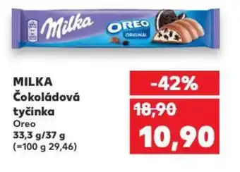 Kaufland MILKA Čokoládová tyčinka nabídka