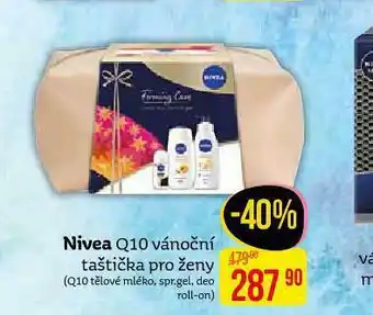 Nivea q10 vánoční taštička pro ženy