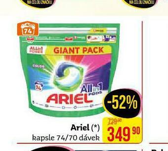 Teta Ariel prací kapsle nabídka