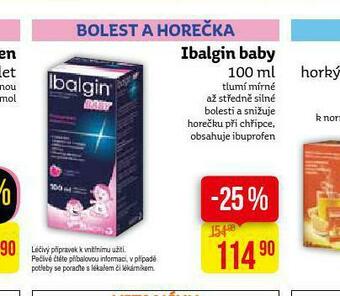Teta Ibalgin baby nabídka