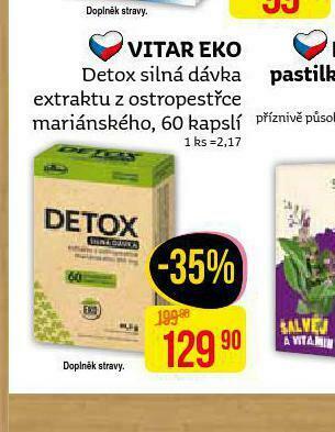 Teta Vitar eko detox nabídka