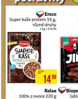 Teta Emco super kaše protein nabídka