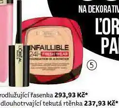 Teta Loreal paris make-upový pudr nabídka