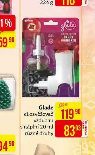 Teta Glade elektrický osvěžovač nabídka
