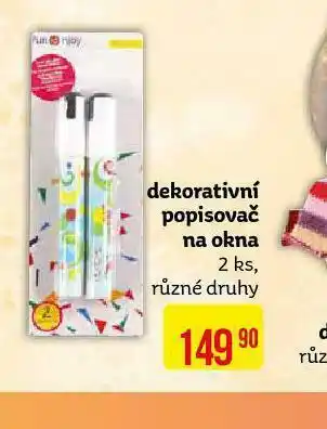 Teta Dekorativní popisovač na okna nabídka