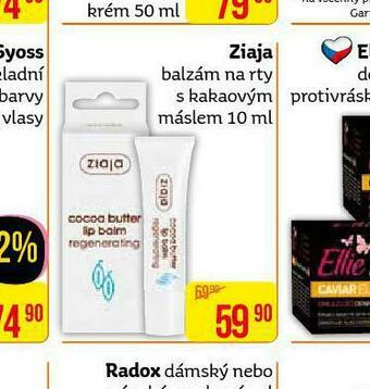 Teta Ziaja balzám na rty nabídka