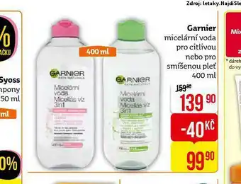 Teta Garnie micelární voda nabídka