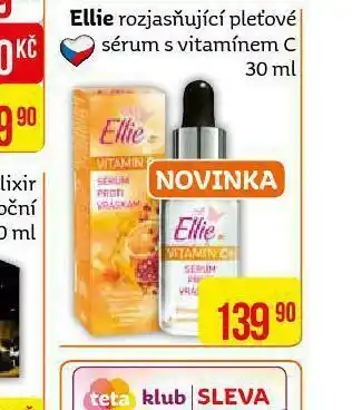 Teta Ellie rozjasňující sérum nabídka