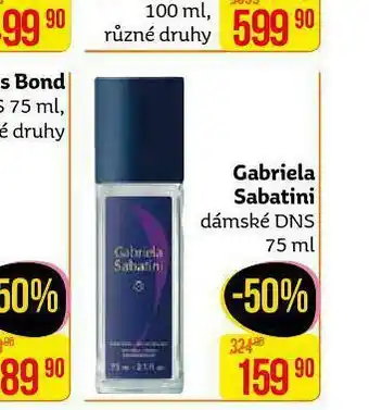 Teta Gabriella sabatini deodorant nabídka