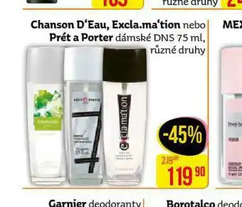 Teta Excla.ma´tion deodorant nabídka