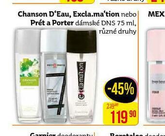 Teta Prét a porter deodorant nabídka