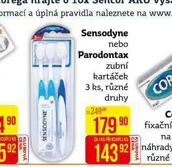 Teta Parodontax zubní kartáček nabídka